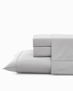 Tommy Bahama Sheet Sets & Bedskirts<Solid 4-Piece Queen Sheet Set