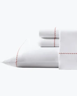 Tommy Bahama Sheet Sets & Bedskirts<Solid 4-Piece Queen Sheet Set - Orange