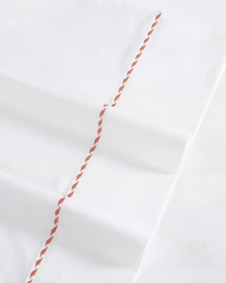 Tommy Bahama Sheet Sets & Bedskirts<Solid 4-Piece Queen Sheet Set - Orange