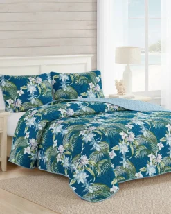 Tommy Bahama Quilts & Blankets<Southern Breeze 3-Piece Full/Queen Quilt Set