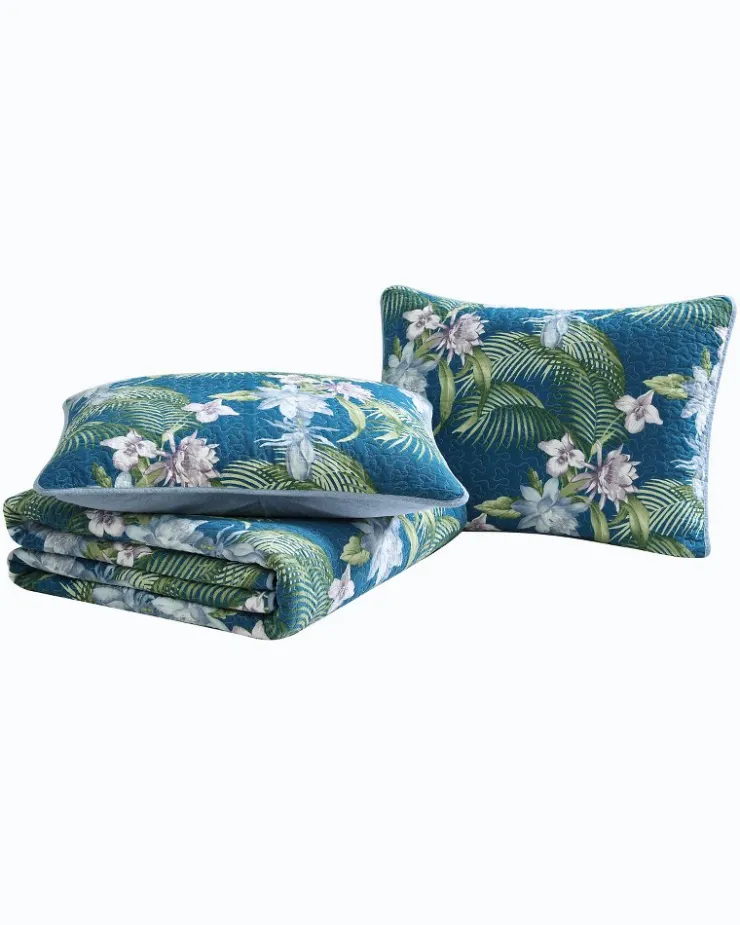 Tommy Bahama Quilts & Blankets<Southern Breeze 3-Piece Full/Queen Quilt Set