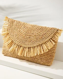 Women Tommy Bahama Handbags & Clutches<Sunburst Raffia Clutch