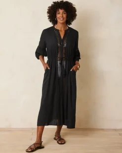 Women Tommy Bahama Beach Coverups<Sunlace Coverup Shirt Dress