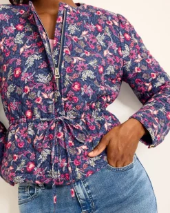 Women Tommy Bahama Jackets<Sweeping Floral Quilted Jacket