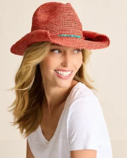 Women Tommy Bahama Hats & Caps<Tanya Raffia Cowboy Hat
