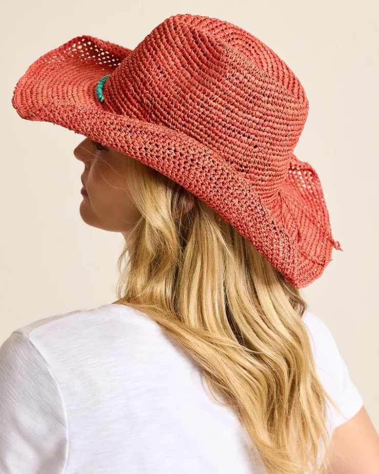 Women Tommy Bahama Hats & Caps<Tanya Raffia Cowboy Hat