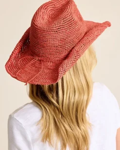 Women Tommy Bahama Hats & Caps<Tanya Raffia Cowboy Hat