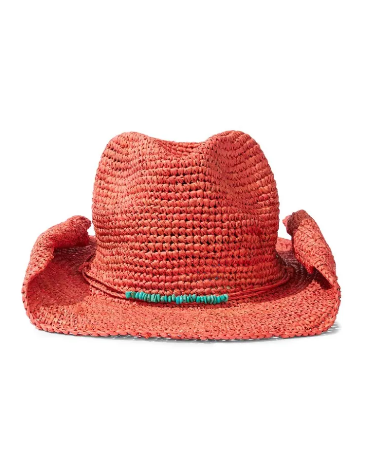 Women Tommy Bahama Hats & Caps<Tanya Raffia Cowboy Hat