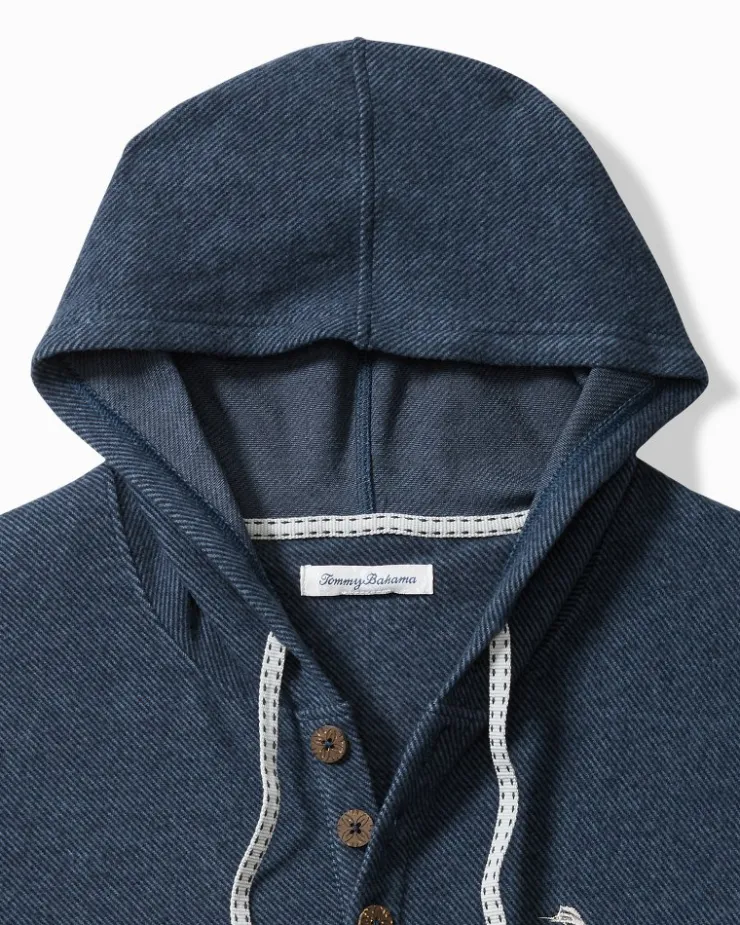 Tommy Bahama Loungewear & Pajamas<Textured Twill Stripe Hoodie