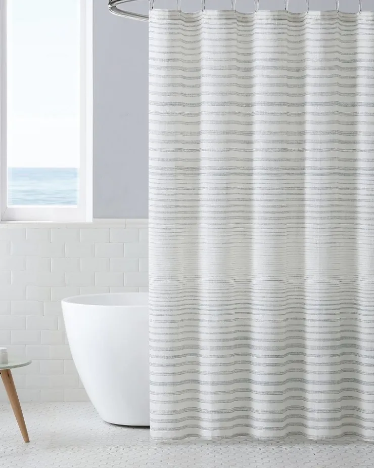 Tommy Bahama Bath<Tidal Stripe Shower Curtain