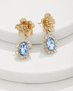 Women Tommy Bahama Jewelry<Tidal Treasure Floral Statement Drop Earrings