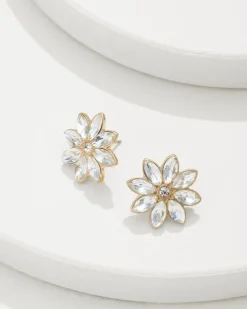Women Tommy Bahama Jewelry<Tidal Treasure Floral Stud Earrings