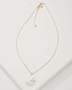 Women Tommy Bahama Jewelry<Tidal Treasure Mother of Pearl Disc Pendant Necklace