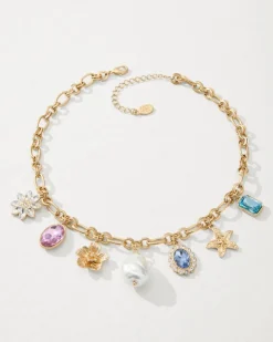 Women Tommy Bahama Jewelry<Tidal Treasure Multi-Charm Statement Necklace