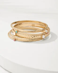 Women Tommy Bahama Jewelry<Tidal Treasure Shell Bracelet Set