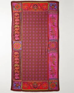 Women Tommy Bahama Scarves & Wraps<Tile Patch Wrap Scarf