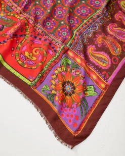 Women Tommy Bahama Scarves & Wraps<Tile Patch Wrap Scarf