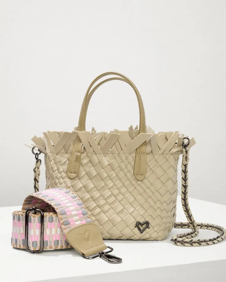 Women Tommy Bahama Handbags & Clutches<Tiny Mini Fringe Woven Tote