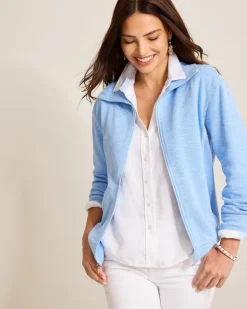 Women Tommy Bahama Loungewear|Jackets<Tobago Bay Full-Zip Sweatshirt