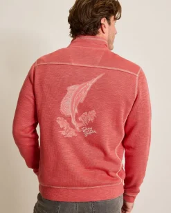 Tommy Bahama Sweatshirts<Tobago Bay Marlin Splash Half-Zip Sweatshirt