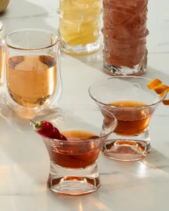 Tommy Bahama Drinkware & Bar<Crystal Manhattan Glasses