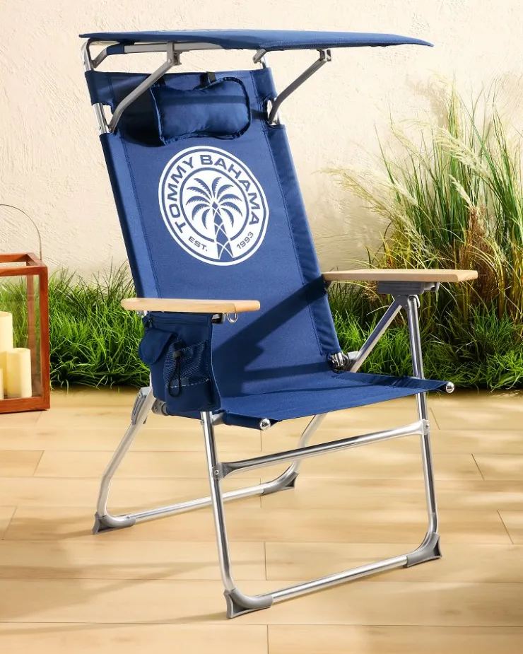 Tommy Bahama Outdoor Chairs|Beach Chairs<Highboy Chair With Shade