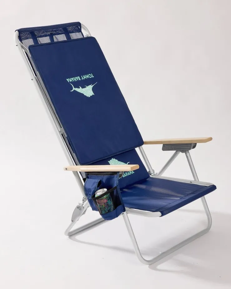 Tommy Bahama Outdoor Chairs|Beach Chairs<Mesh Beach Chair With Shade