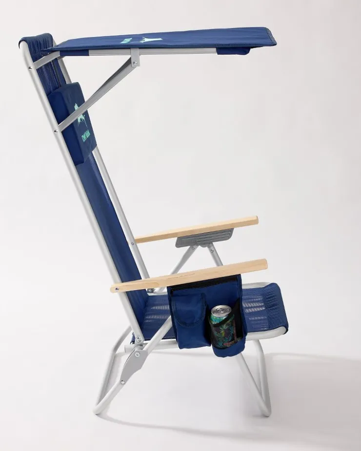 Tommy Bahama Outdoor Chairs|Beach Chairs<Mesh Beach Chair With Shade
