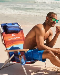 Tommy Bahama Outdoor Chairs|Beach Chairs<Sunset Stripe Deluxe Backpack Beach Chair
