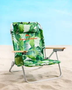 Tommy Bahama Outdoor Chairs|Beach Chairs<Tropical Fronds Deluxe Backpack Beach Chair