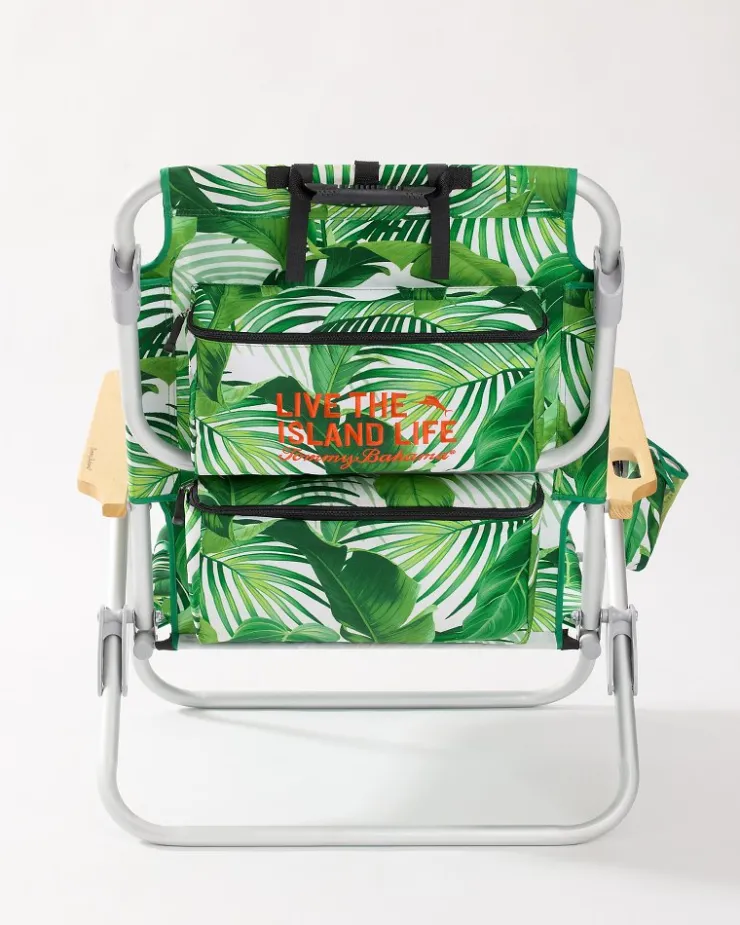 Tommy Bahama Outdoor Chairs|Beach Chairs<Tropical Fronds Deluxe Backpack Beach Chair