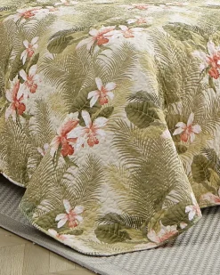 Tommy Bahama Quilts & Blankets<Tropical Orchid 3-Piece Full/Queen Quilt Set