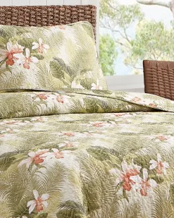 Tommy Bahama Quilts & Blankets<Tropical Orchid 3-Piece Full/Queen Quilt Set