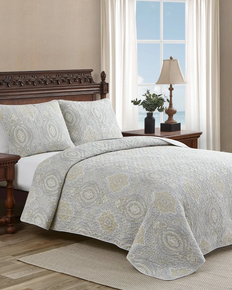Tommy Bahama Quilts & Blankets<Turtle Cove 3-Piece King Quilt Set