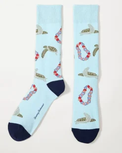 Tommy Bahama Socks<Turtle-ific Socks