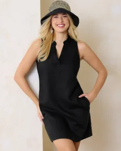 Women Tommy Bahama Dresses<Two Palms Double-Ruffle Linen Dress