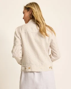Women Tommy Bahama Jackets<Two Palms Geo Gem Linen Jacket