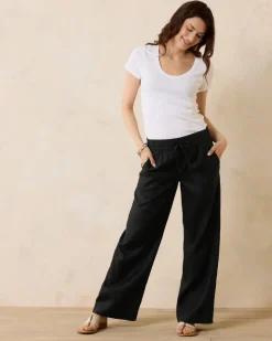Women Tommy Bahama Pants & Crops<Two Palms High-Rise Linen Easy Pants
