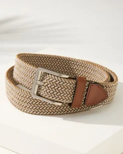 Tommy Bahama Belts<Two-Tone Stretch Webbed Belt