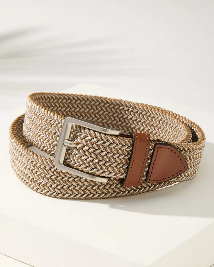 Tommy Bahama Belts<Two-Tone Stretch Webbed Belt