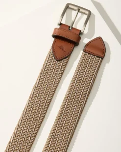 Tommy Bahama Belts<Two-Tone Stretch Webbed Belt
