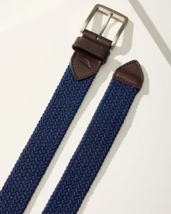Tommy Bahama Belts<Two-Tone Stretch Webbed Belt