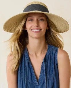 Women Tommy Bahama Hats & Caps<Ultra-Braid Bow Sun Hat