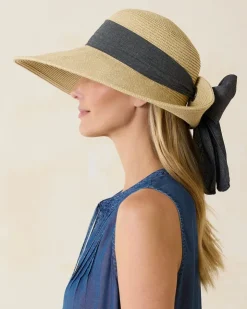 Women Tommy Bahama Hats & Caps<Ultra-Braid Bow Sun Hat