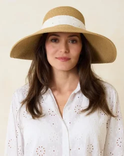 Women Tommy Bahama Hats & Caps<Ultra-Braid Bow Sun Hat