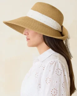 Women Tommy Bahama Hats & Caps<Ultra-Braid Bow Sun Hat