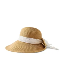 Women Tommy Bahama Hats & Caps<Ultra-Braid Bow Sun Hat