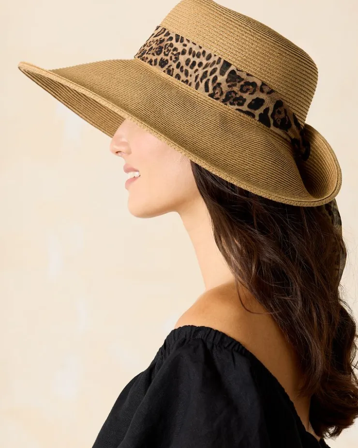 Women Tommy Bahama Hats & Caps<Ultra-Braid Fold Back Bow Hat