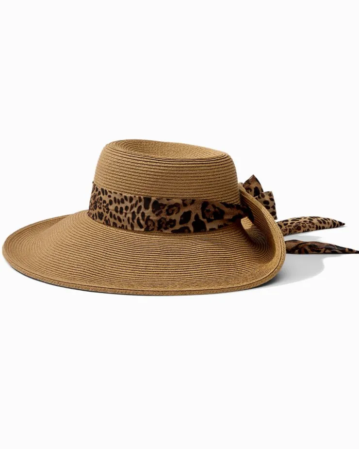 Women Tommy Bahama Hats & Caps<Ultra-Braid Fold Back Bow Hat