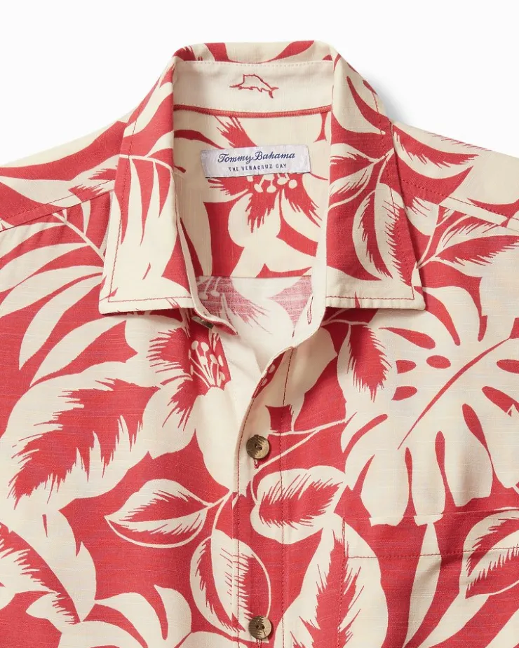 Tommy Bahama Shirts<Veracruz Cay Lindavista Leaves Short-Sleeve Shirt